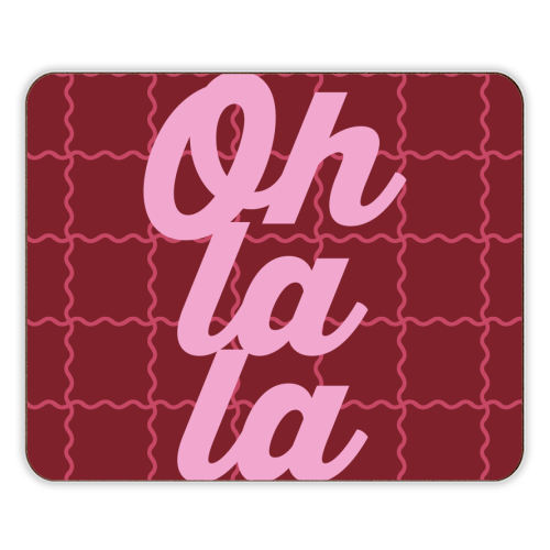 Oh la la - designer placemat by Daniela di Niro