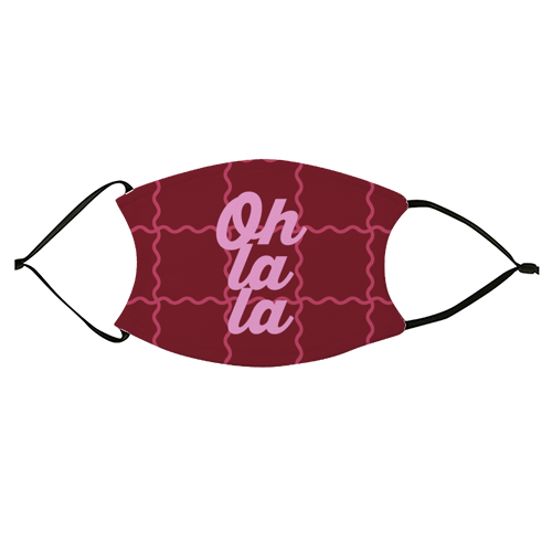 Oh la la - face cover mask by Daniela di Niro