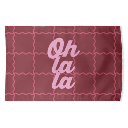 Oh la la - funny tea towel by Daniela di Niro