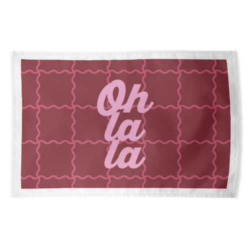 Oh la la - funny tea towel by Daniela di Niro