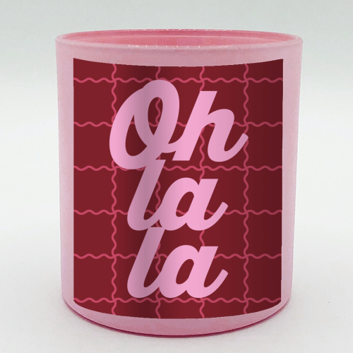 Oh la la - scented candle by Daniela di Niro