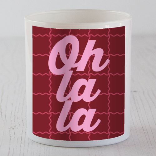 Oh la la - scented candle by Daniela di Niro