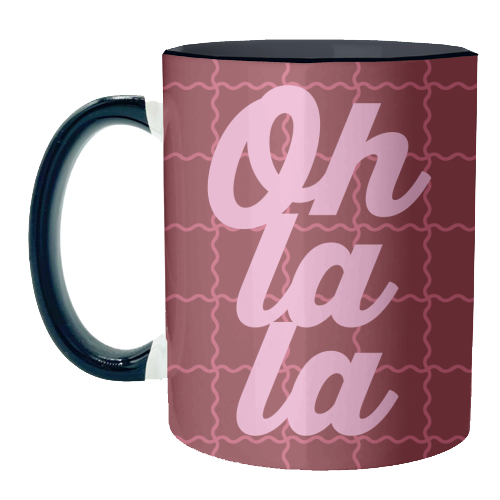 Oh la la - unique mug by Daniela di Niro