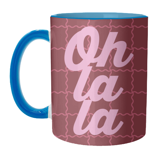 Oh la la - unique mug by Daniela di Niro