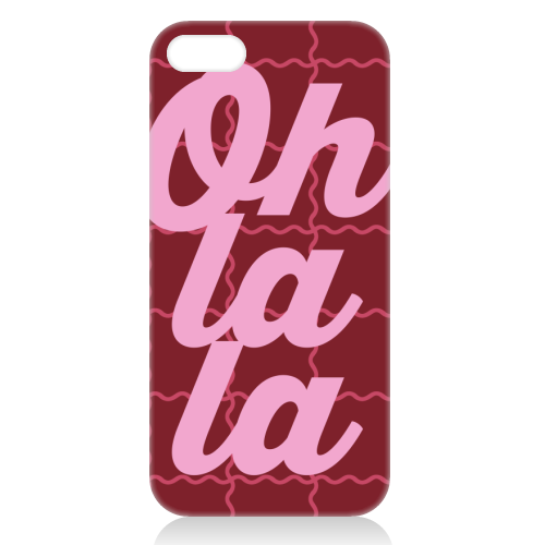 Oh la la - unique phone case by Daniela di Niro