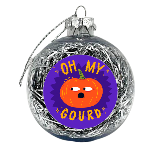Oh my gourd - xmas bauble by Matt Joyce