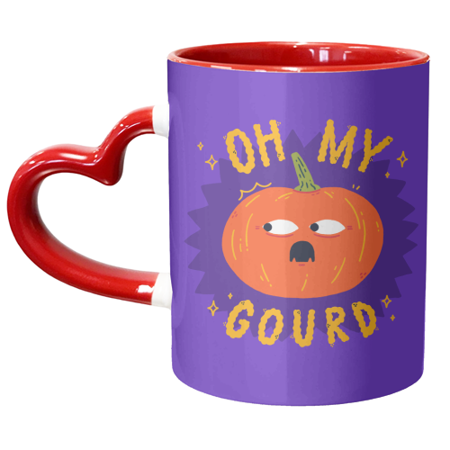 Oh my gourd - unique mug by Matt Joyce