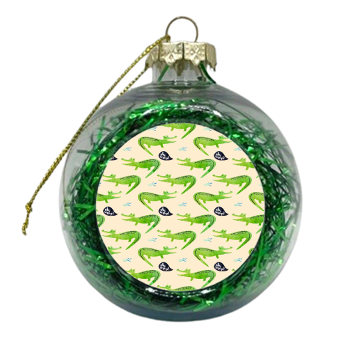 Oh Snap! - xmas bauble by happeemonkee