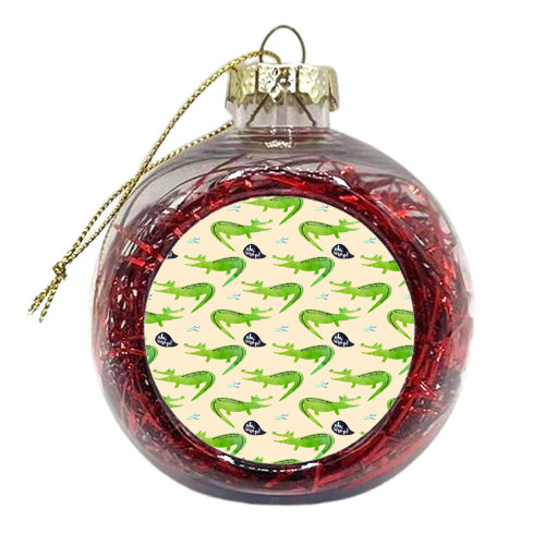Oh Snap! - xmas bauble by happeemonkee