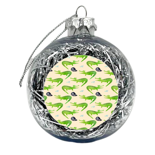 Oh Snap! - xmas bauble by happeemonkee