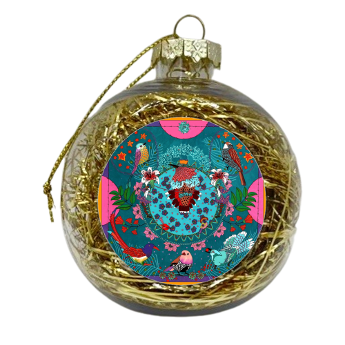 Oiseau Roi - xmas bauble by Lucrezia Solena