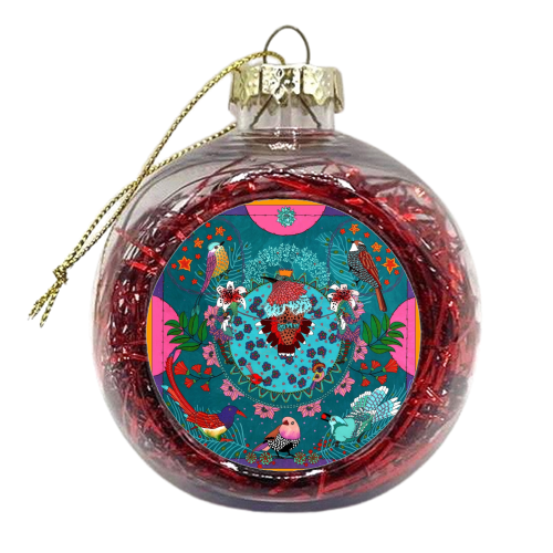 Oiseau Roi - xmas bauble by Lucrezia Solena
