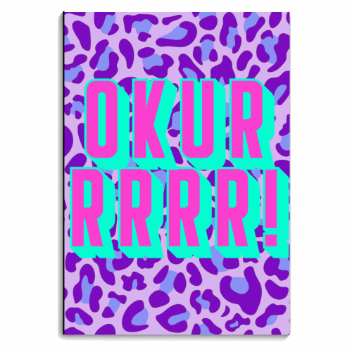 Okuuuuur! - personalised A4, A5, A6 notebook by Wallace Elizabeth