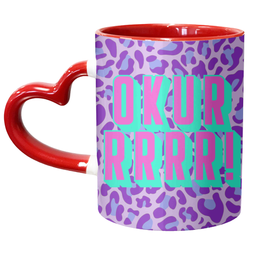Okuuuuur! - unique mug by Wallace Elizabeth