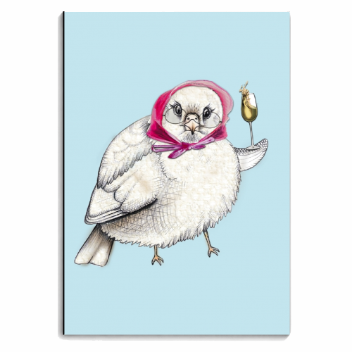 Old Bird - personalised A4, A5, A6 notebook by Lizzie Barber