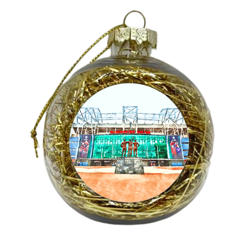 Old Trafford - xmas bauble by AP