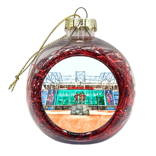 Old Trafford - xmas bauble by AP