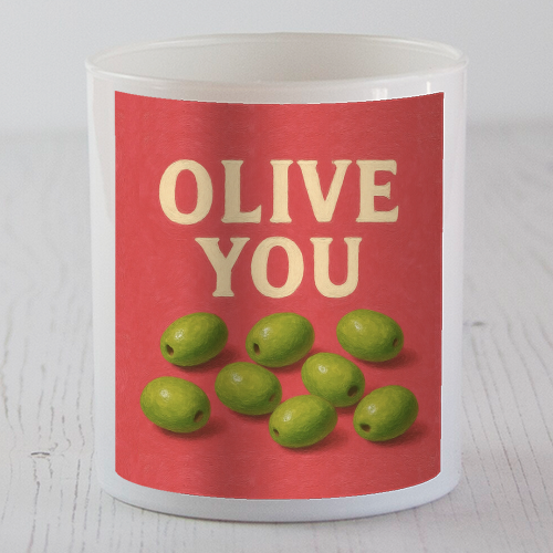 Olive You - scented candle by Eloise