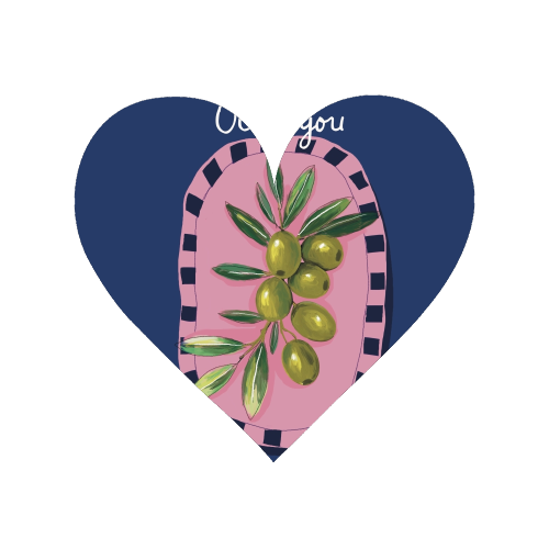 Olive You So Much - Magnet by Giddy Kipper