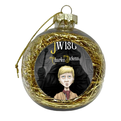 Oliver Twist - xmas bauble by Gareth Southwell
