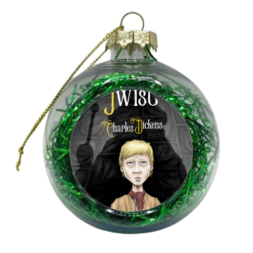 Oliver Twist - xmas bauble by Gareth Southwell