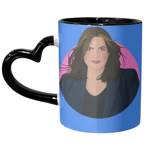 Olivia Benson - unique mug by Pink and Pip