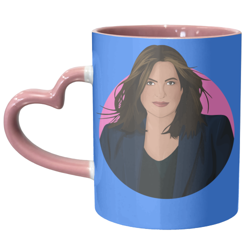 Olivia Benson - unique mug by Pink and Pip