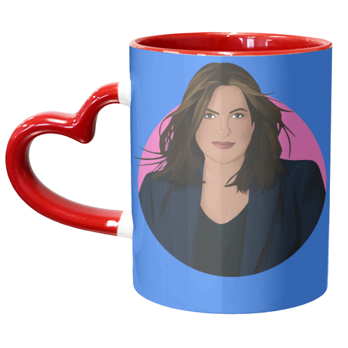Olivia Benson - unique mug by Pink and Pip