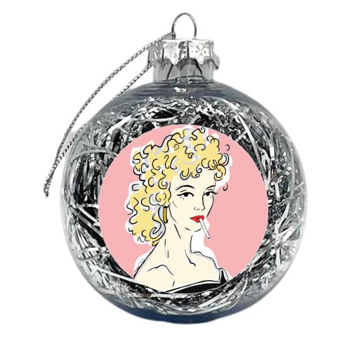 Olivia - xmas bauble by Bec Broomhall