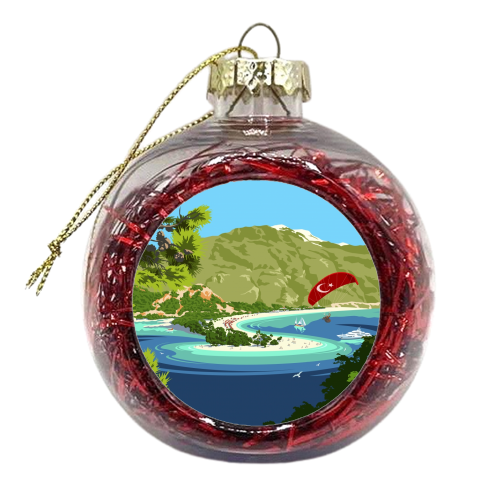 Oludeniz, Turkey - xmas bauble by Stephen Millership