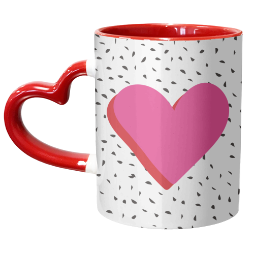 OMG So Much Love - unique mug by Laura Lonsdale