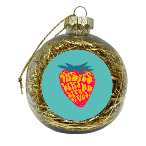 On A Summer Evenin' - xmas bauble by Wallace Elizabeth