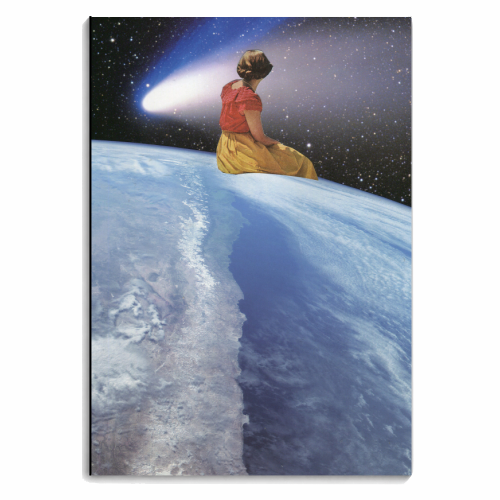 On top of the world - personalised A4, A5, A6 notebook by Maya Land