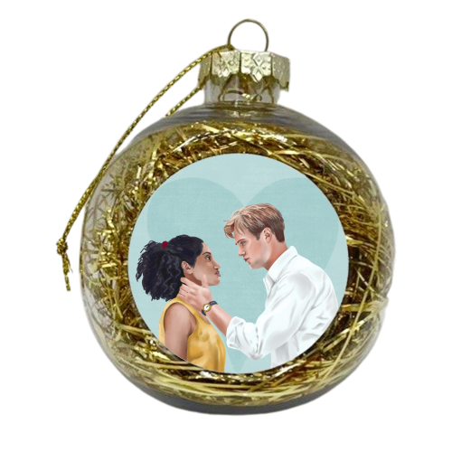 One Day Dex and Em - xmas bauble by Sarah Wilkinson