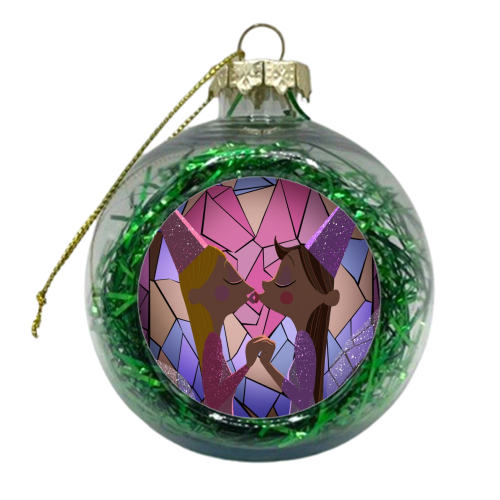 One day, Disney! - xmas bauble by Amy Lewis