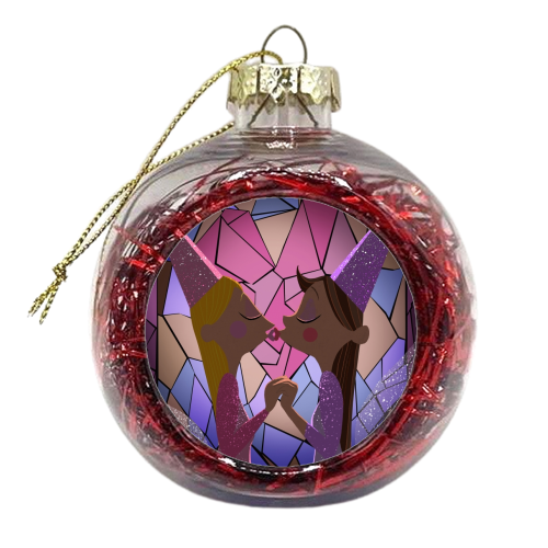 One day, Disney! - xmas bauble by Amy Lewis