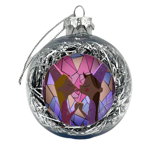 One day, Disney! - xmas bauble by Amy Lewis