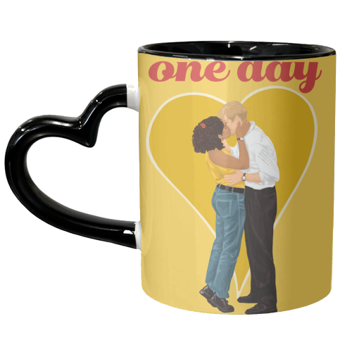 One Day - unique mug by By Rosybum