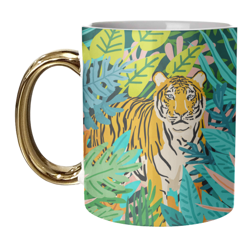 Only 3890 Tigers Left - unique mug by Uma Prabhakar Gokhale