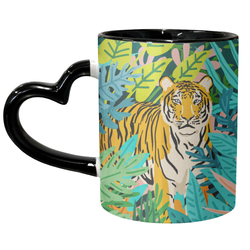 Only 3890 Tigers Left - unique mug by Uma Prabhakar Gokhale