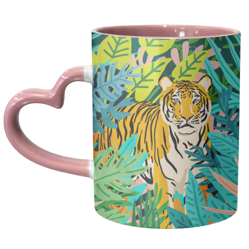 Only 3890 Tigers Left - unique mug by Uma Prabhakar Gokhale
