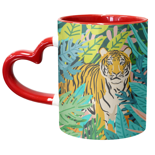 Only 3890 Tigers Left - unique mug by Uma Prabhakar Gokhale