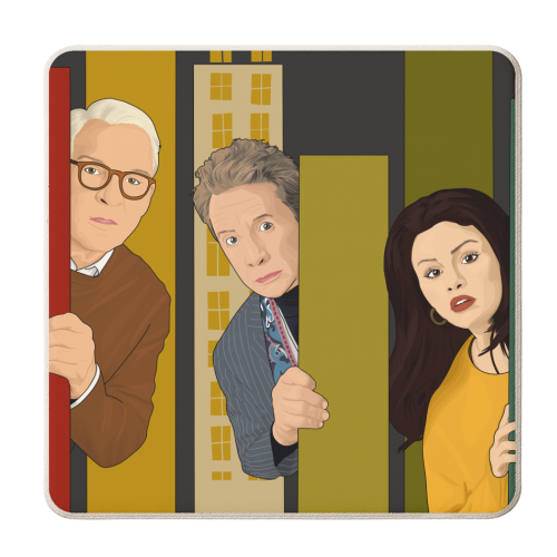 Only Murders in the Building - personalised beer coaster by Pink and Pip