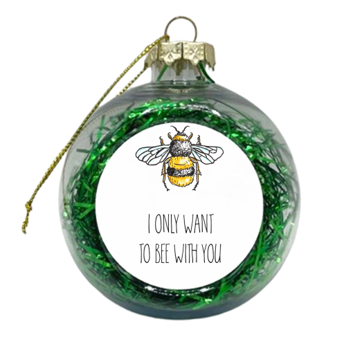 Only You - xmas bauble by Adam Regester