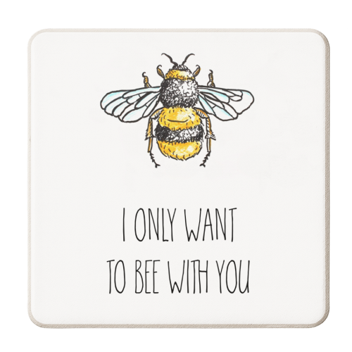 Only You - personalised beer coaster by Adam Regester