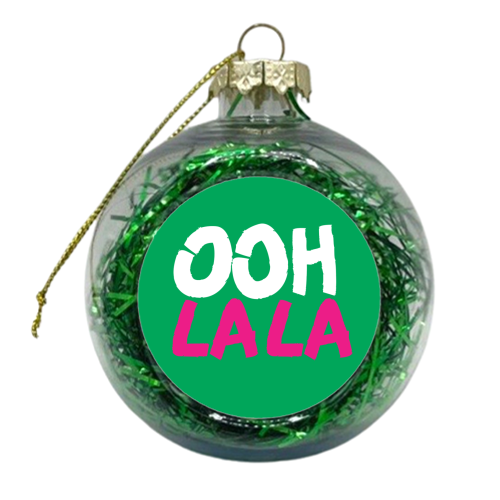 ooh lala - xmas bauble by The Boy and the Bear