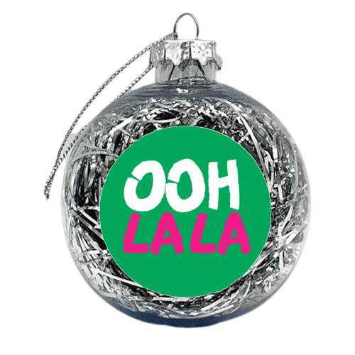 ooh lala - xmas bauble by The Boy and the Bear