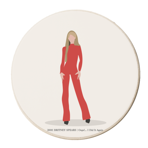 Oops I did it Again - personalised beer coaster by Move Studio