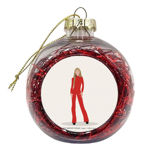 Oops I did it Again - xmas bauble by Move Studio