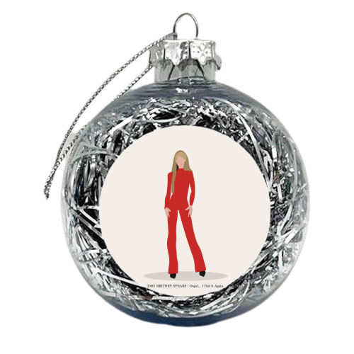 Oops I did it Again - xmas bauble by Move Studio